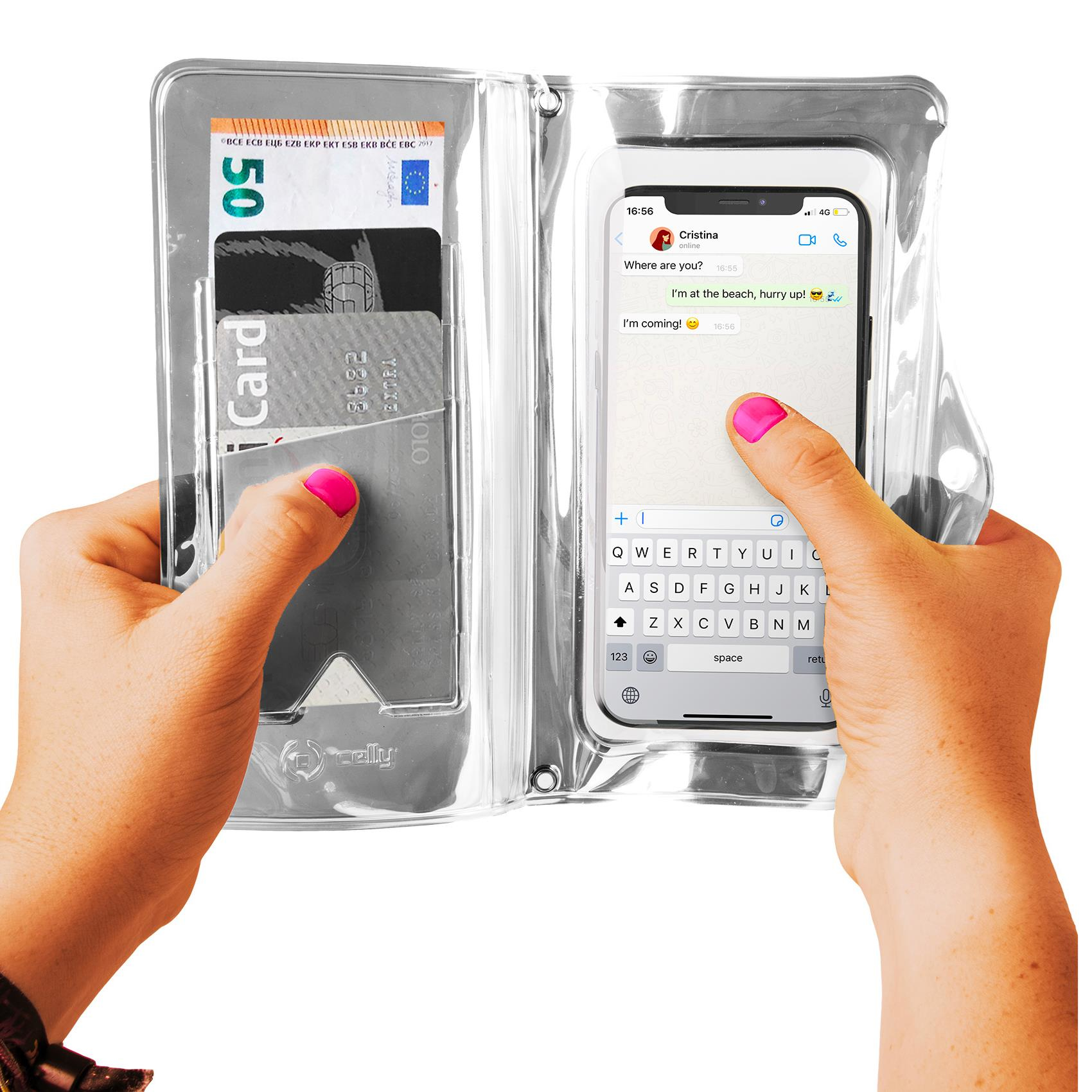 Celly SPLASHWALL20WH mobile phone case