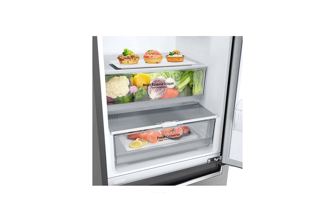 LG GBB61PZGCN fridge-freezer Freestanding – image 4