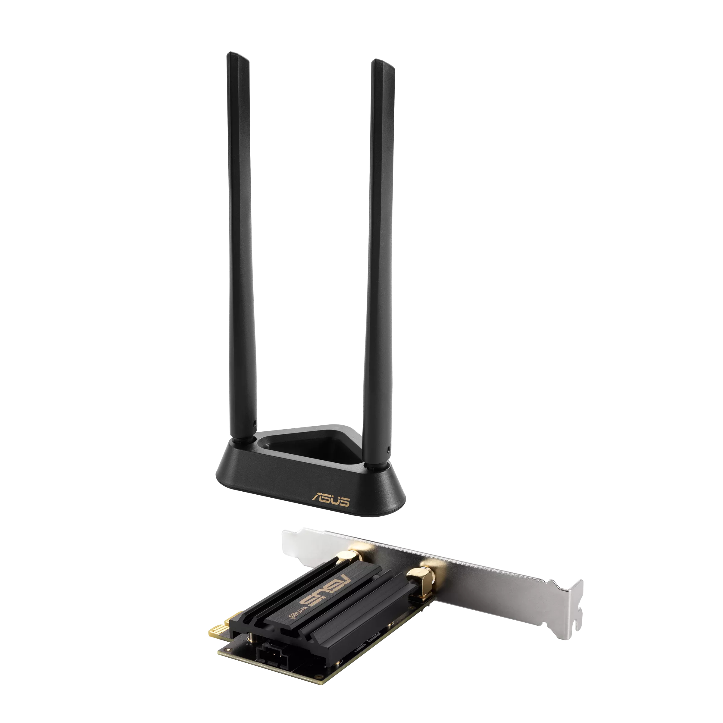 Resim ASUS PCE-AXE59BT AXE5400 Üç Bant Wi-Fi 6E Bluetooth 5.2 PCI Express Ağ Adaptörü