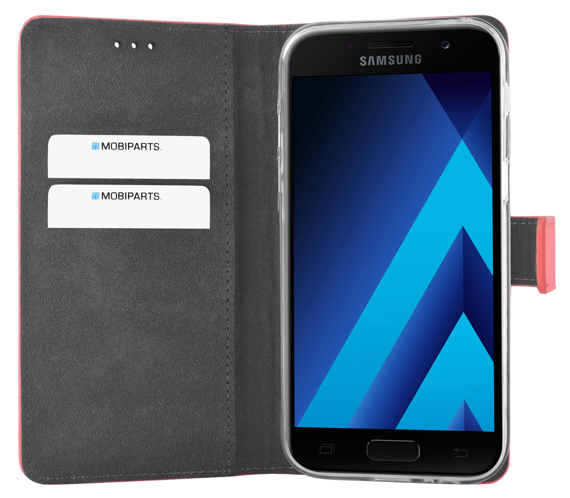 Mobiparts Premium Wallet TPU Case Samsung Galaxy A5 (2017) Peach Pink – image 4
