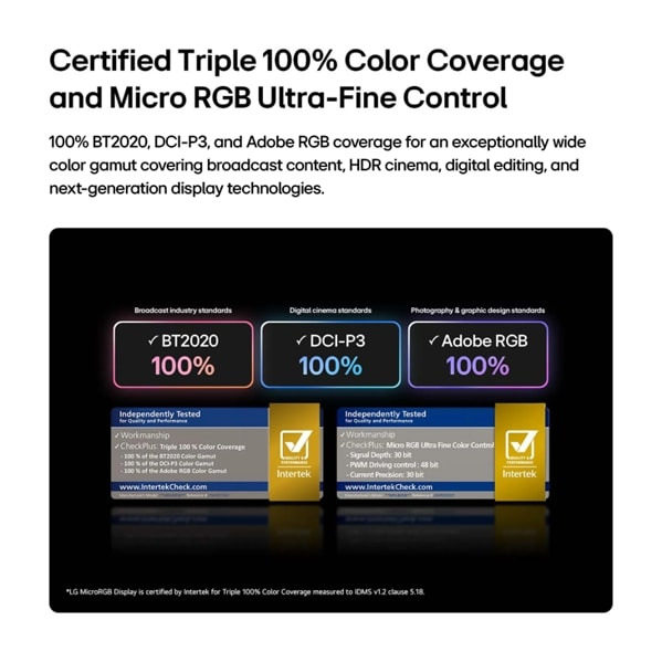LG Micro RGB evo AI 100MRGB95BU TV 2.54 m (100") 4K Ultra HD Smart TV Wi-Fi Black 3000 cd/m² – image 9