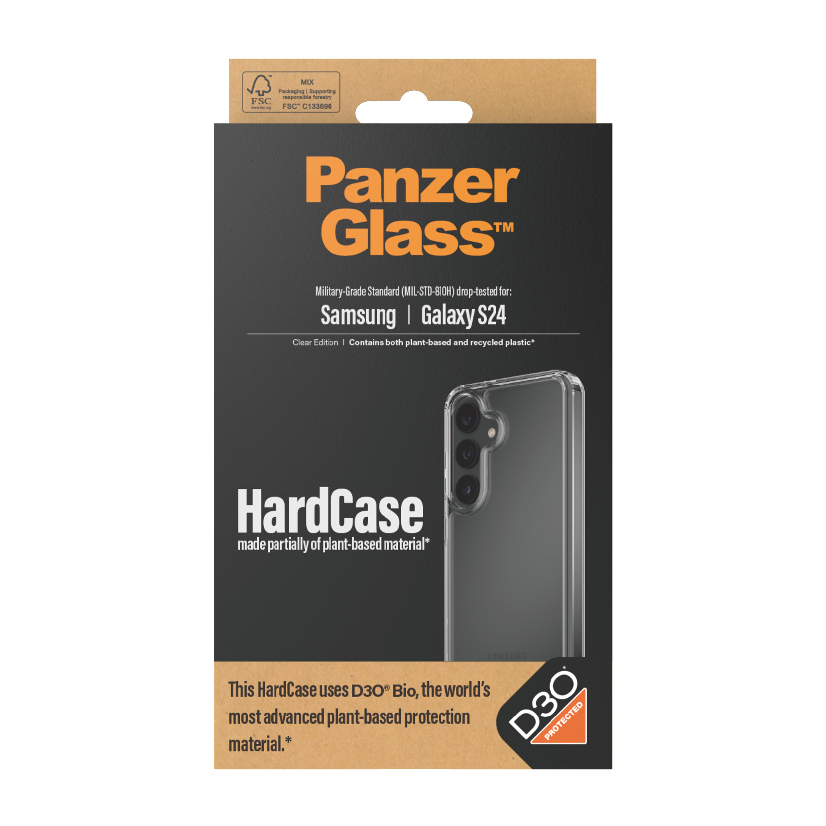 PanzerGlass® HardCase Transparent w. D3O® Samsung Galaxy S24 – image 3