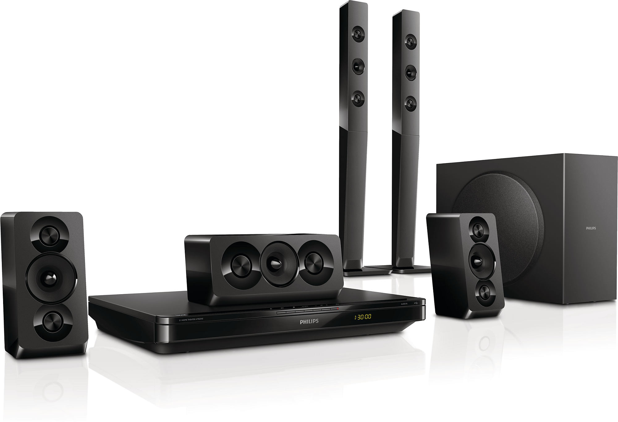 Philips 5.1 Home theater HTB3540/12 – image 1