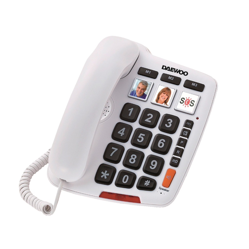 Daewoo DTC-760 Analog telephone White