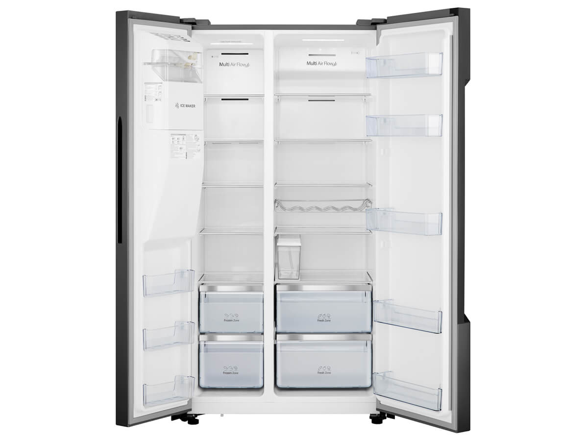 Hisense RS694N4TF2 side-by-side refrigerator Freestanding – image 2