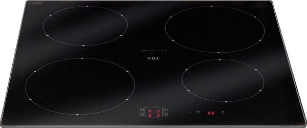 CDA HCN610F hob Black Built-in Zone induction hob 4 zone(s)