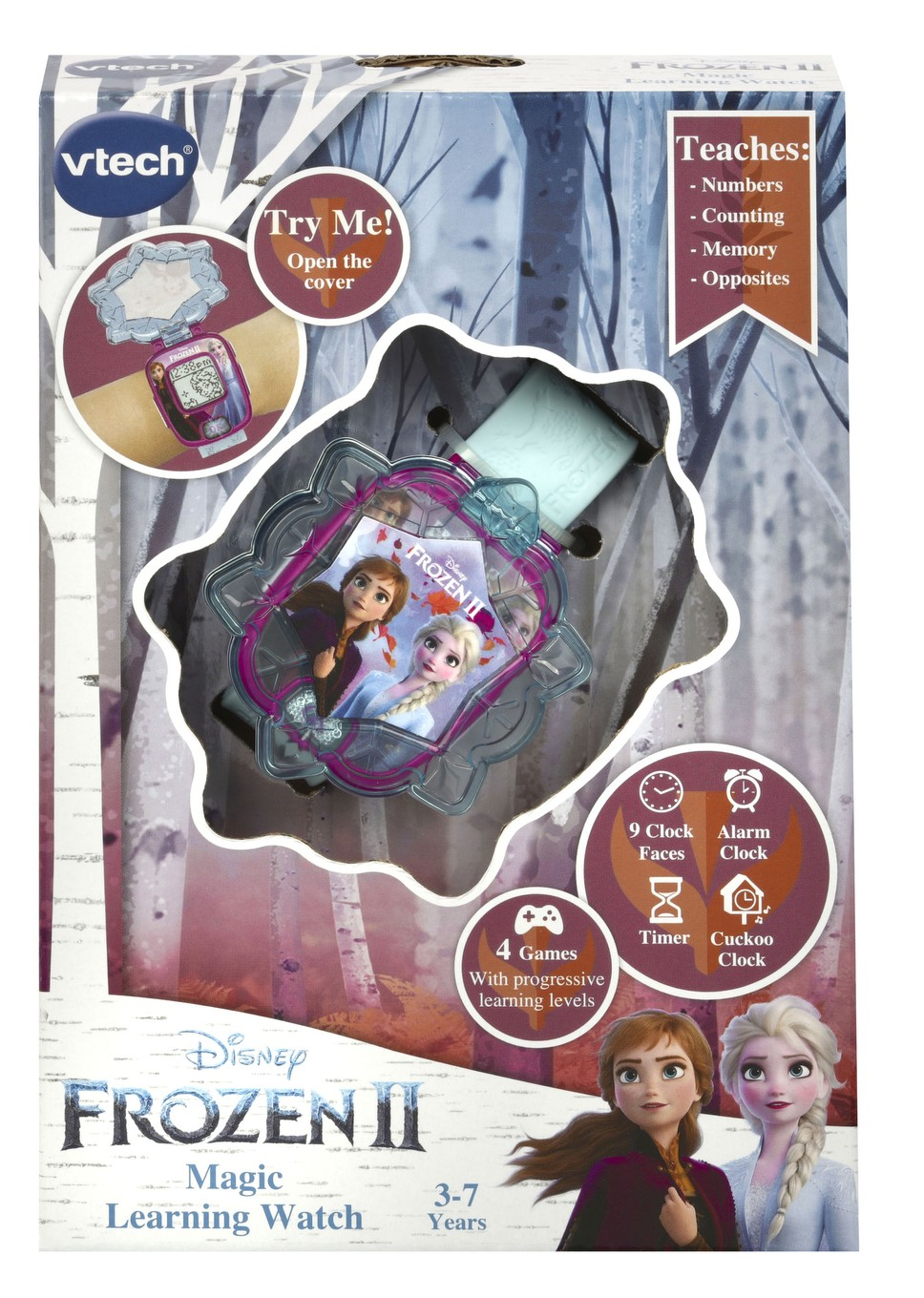 VTech Frozen 2 Magic Learning Watch - Anna & Elsa – image 2
