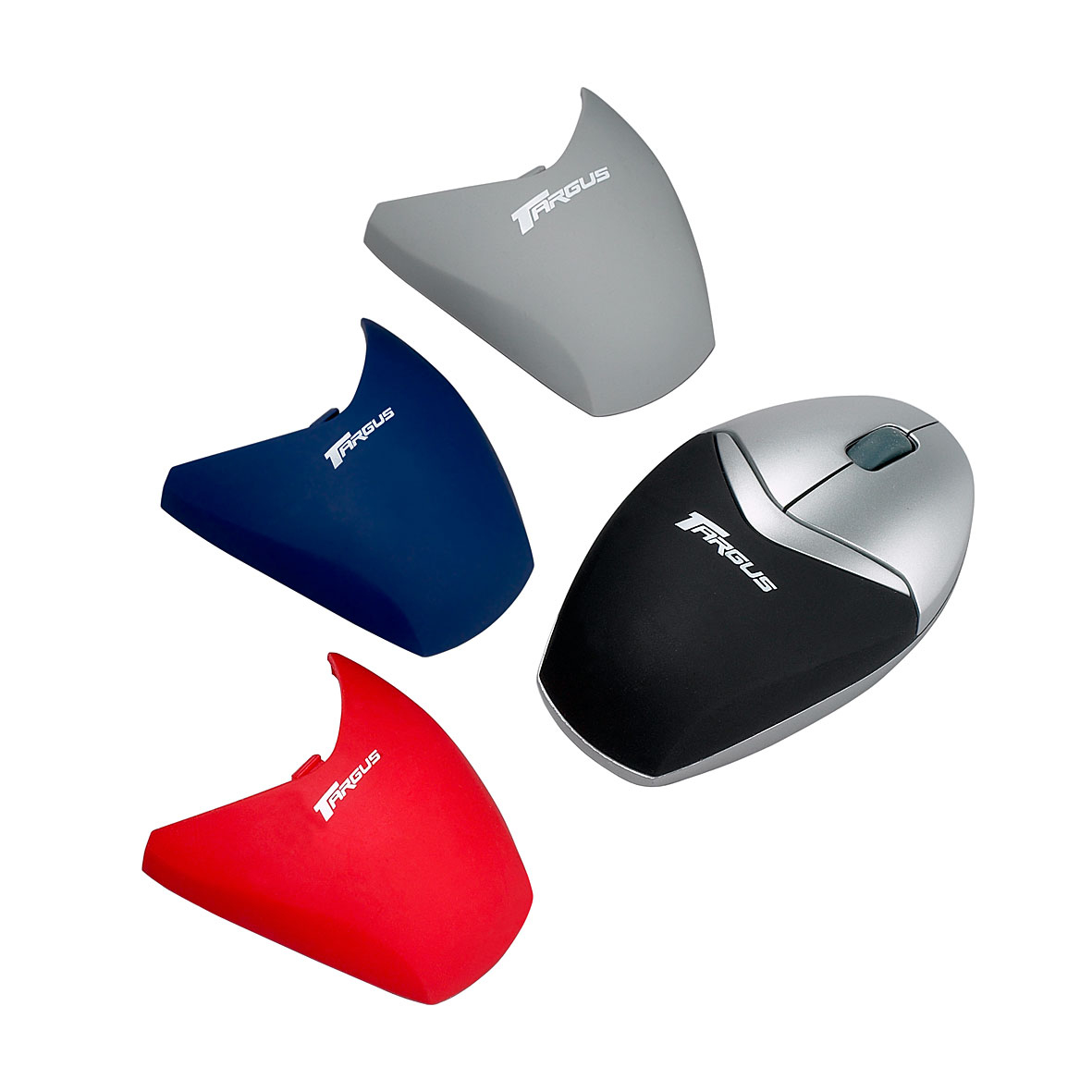 Targus Wireless Mini Optical Mouse with Interchangeable Covers, 12-Pk