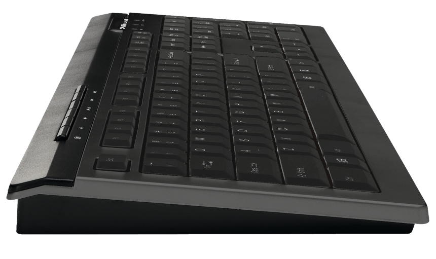 Trust KB-1450 keyboard USB Turkish Black, Grey – image 3