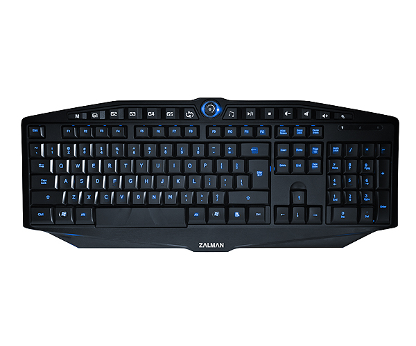 Zalman ZM-K400G keyboard Gaming USB Black – image 2