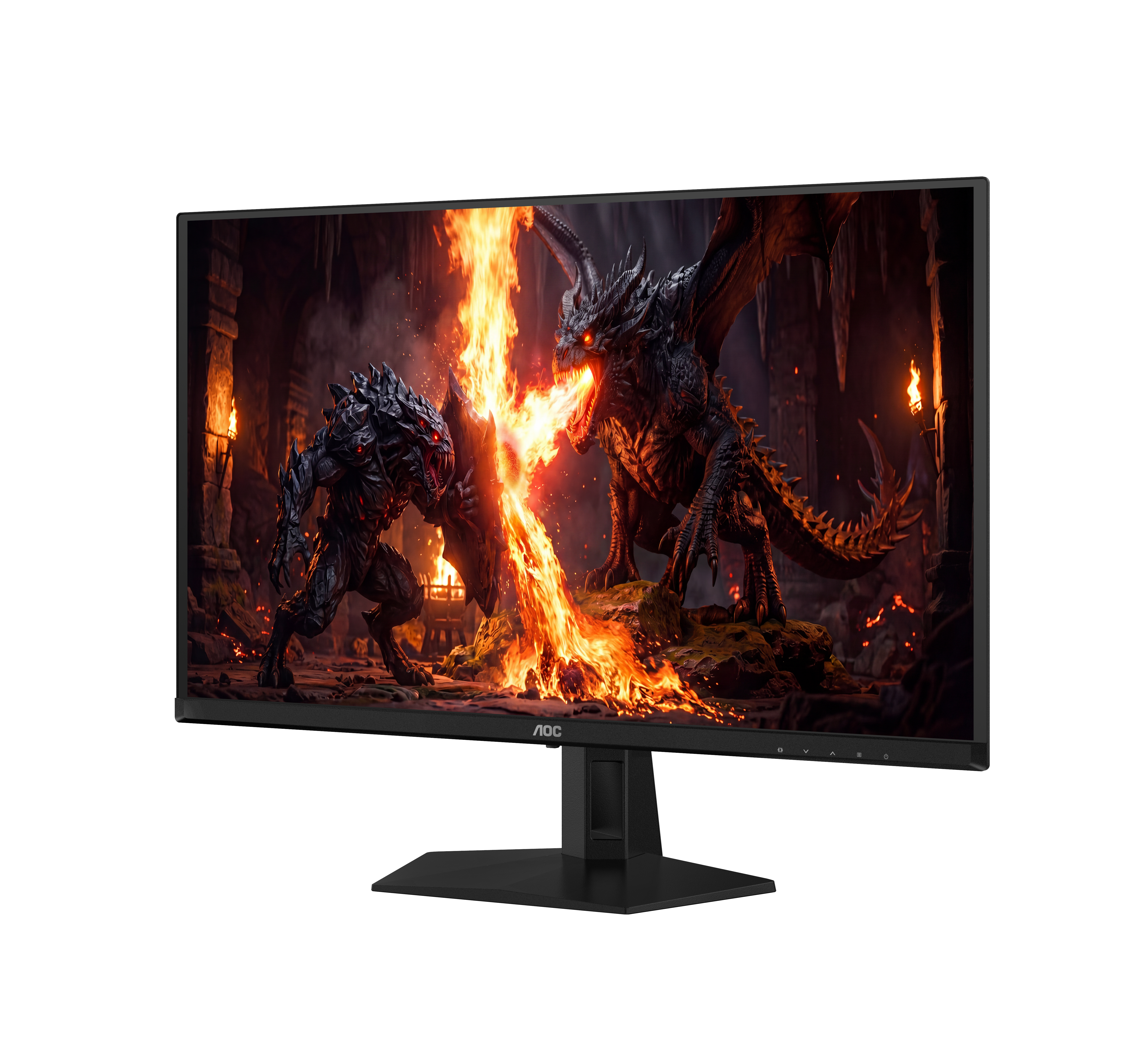 AOC G4 Q27G41ZDF computer monitor 67.3 cm (26.5″) 2560 x 1440 pixels Quad HD QD-OLED Black, Red image 7