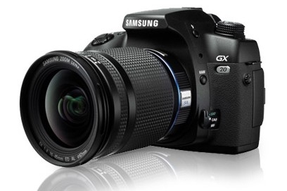 Samsung GX-20 + 18-55 mm + 50-200 mm