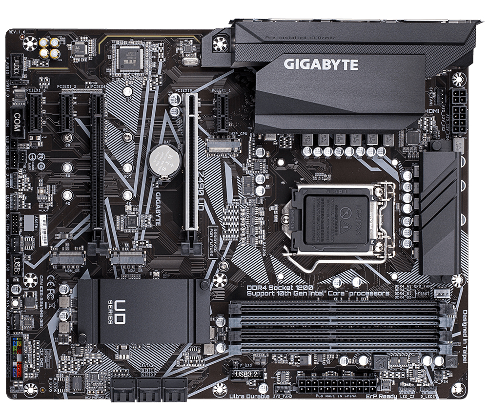 GIGABYTE Z490 UD (rev. 1.0)