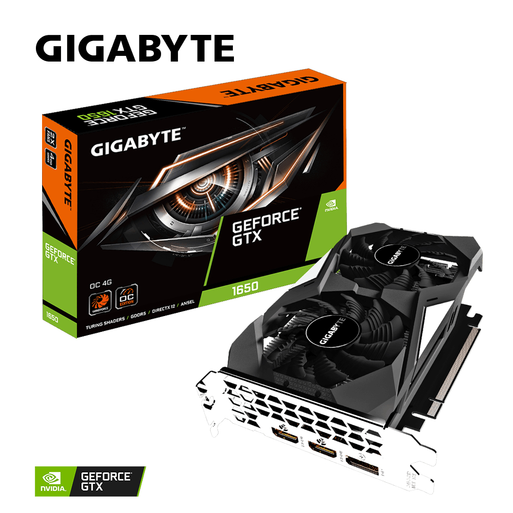 GIGABYTE GeForce GTX 1650 OC 4G – image 2