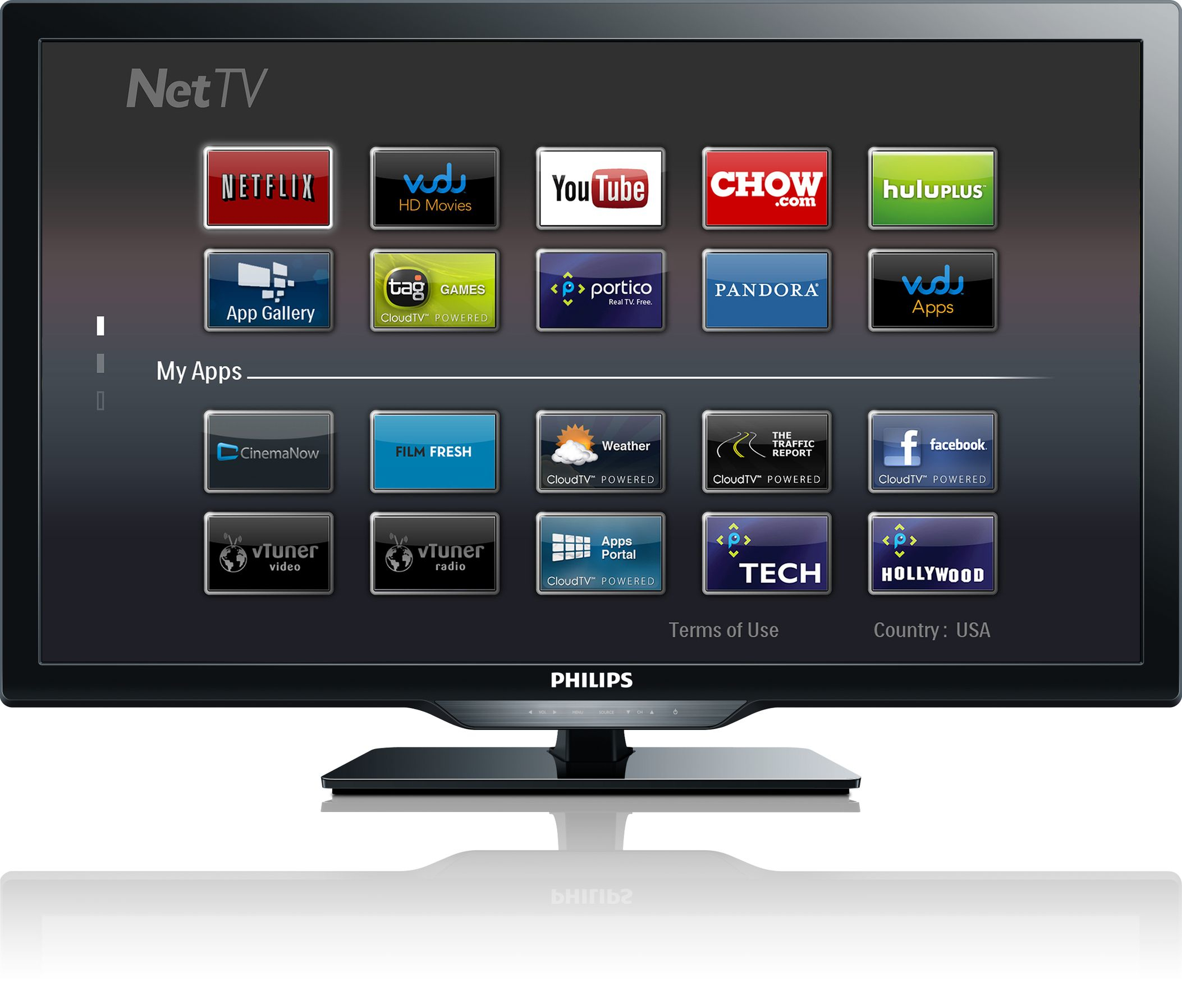 Philips 4000 series LED TV 32PFL4908/F7 – image 2