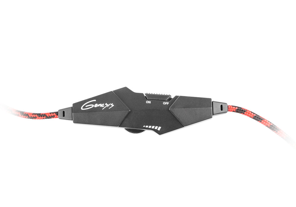 GENESIS H40 Headset Wired Head-band Gaming Black, Red – image 3