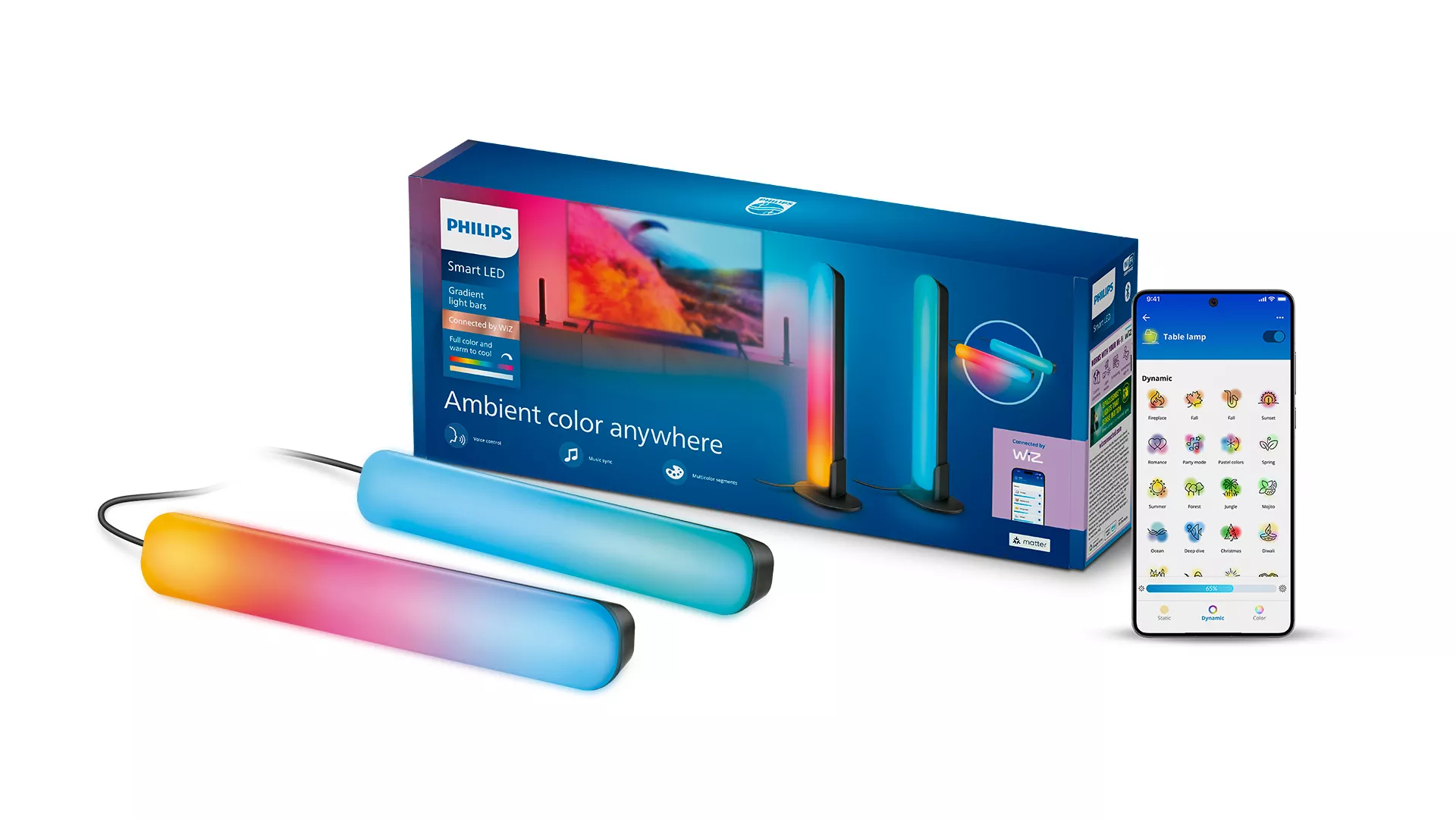 Philips by Signify Philips 8721103160669 smart lighting Smart table lamp Wi-Fi/Bluetooth – image 2