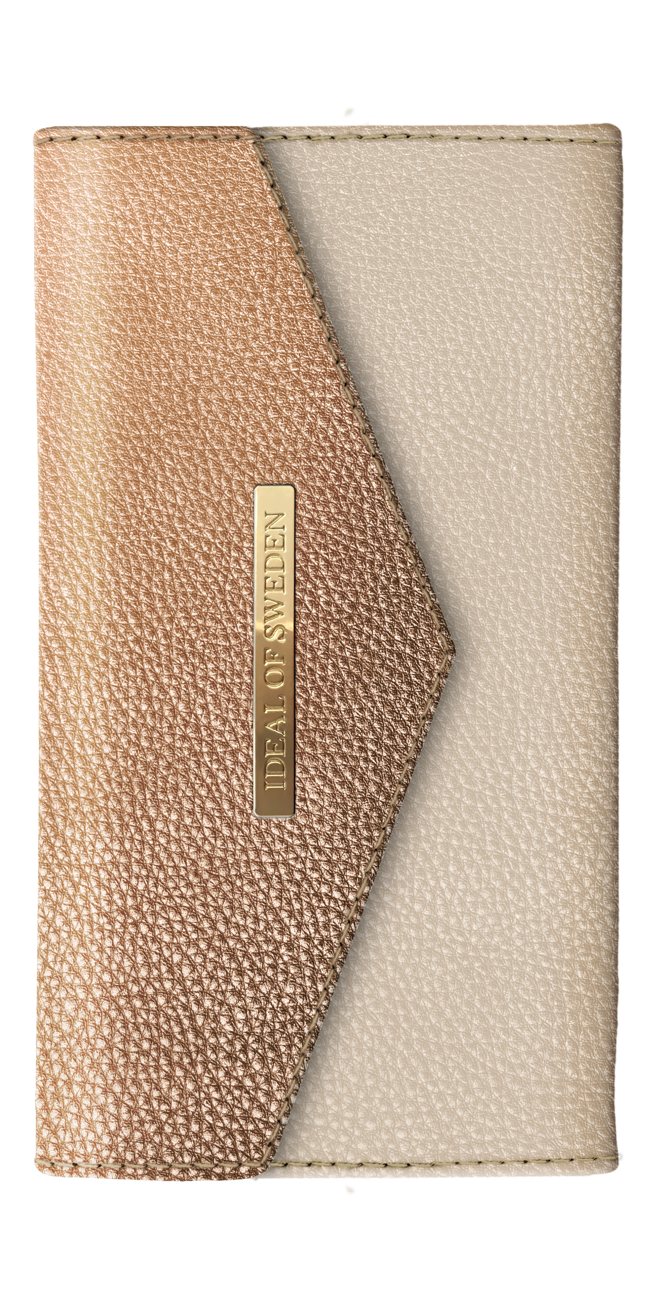 iDeal of Sweden Mayfair Clutch LH iPhone X/XS Golden Pebbled