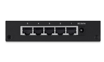 Linksys LGS105 network switch Gigabit Ethernet (10/100/1000) Black – image 3
