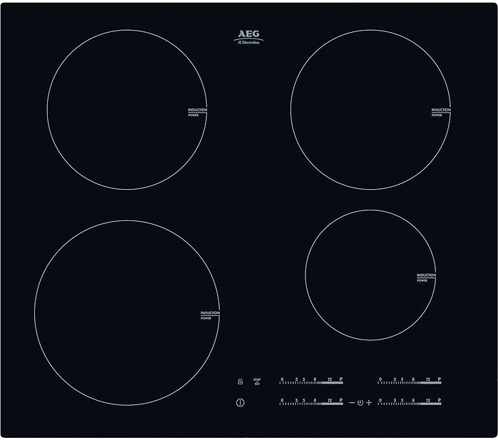 AEG HK654200IB hob Black Built-in Zone induction hob 4 zone(s)