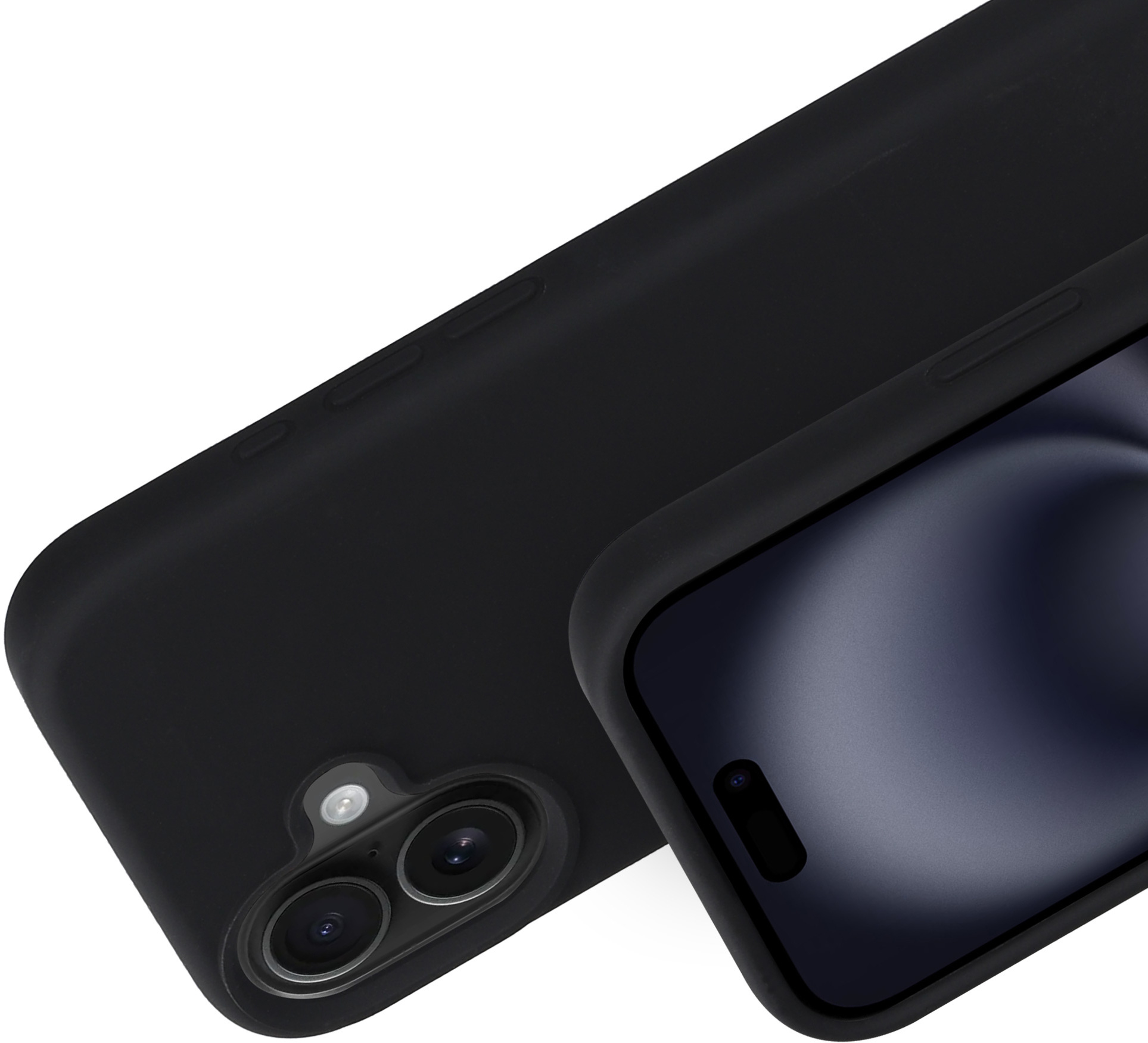 Mobiparts Silicone Cover Apple iPhone 16 Black – image 2