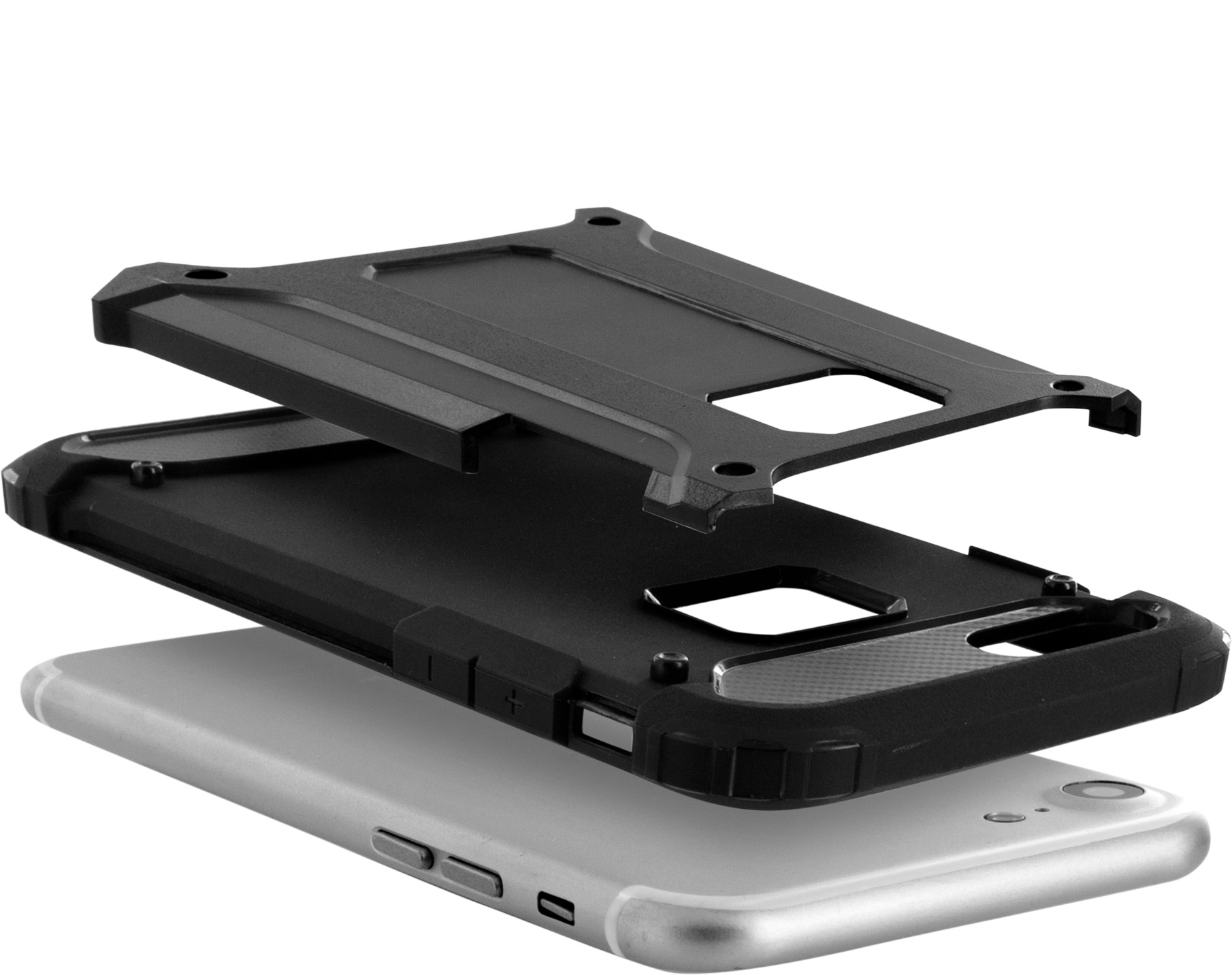 Mobiparts Rugged Shield Case Apple iPhone 7 Black – image 7
