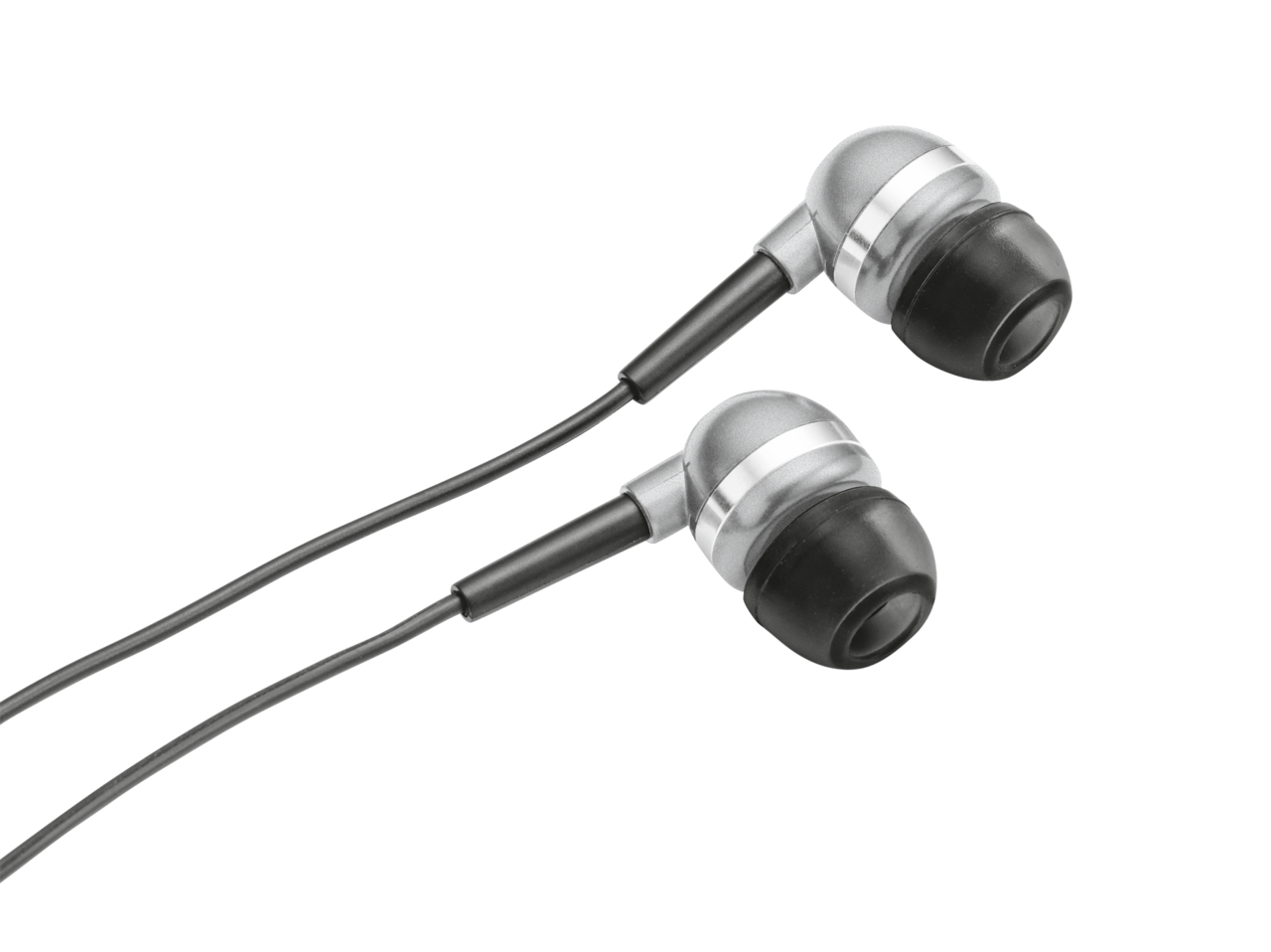 Trust Indy Headset Wired In-ear Calls/Music Black, Silver – image 2