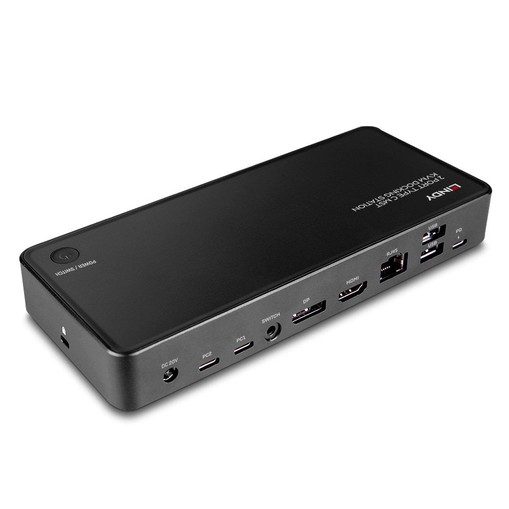 Lindy 2 Port Type C MST KVM Docking Station – image 4