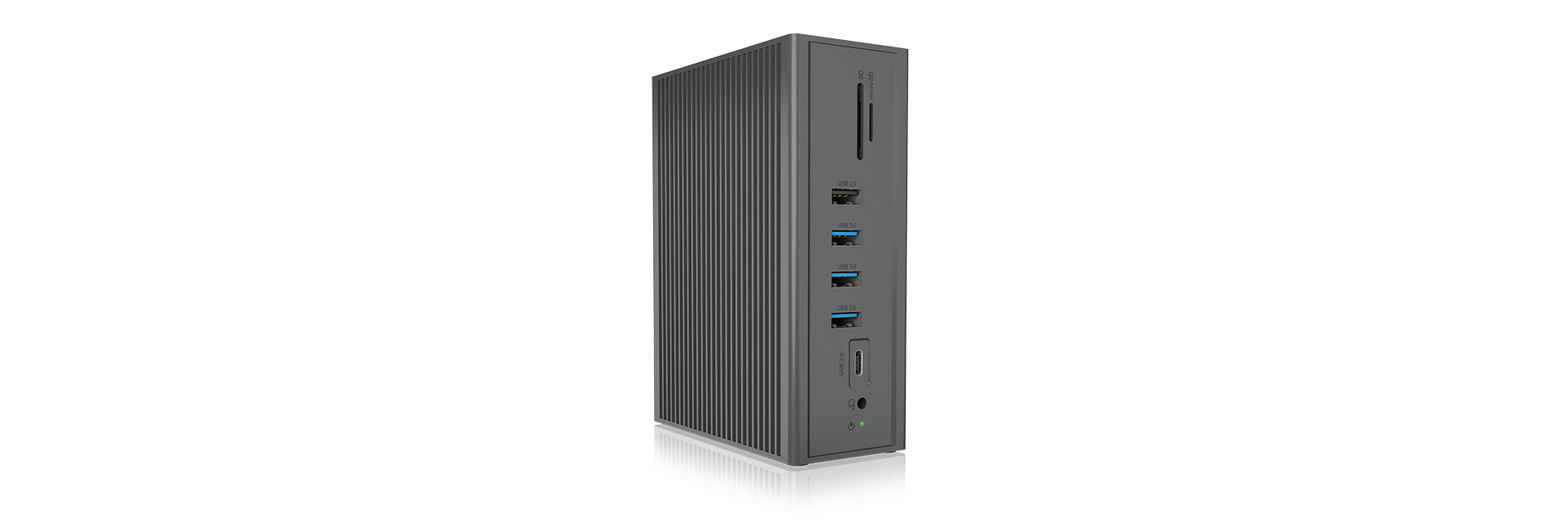 ICY BOX IB-DK2262AC Wired USB 3.2 Gen 1 (3.1 Gen 1) Type-C Anthracite – image 5