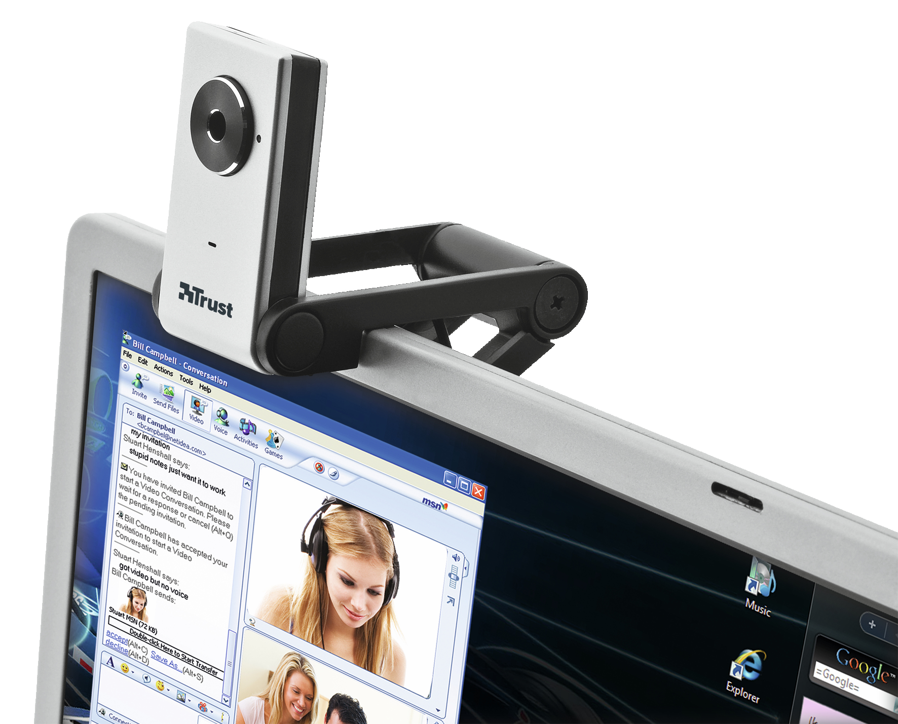 Trust SlimLine Webcam Pro – image 2