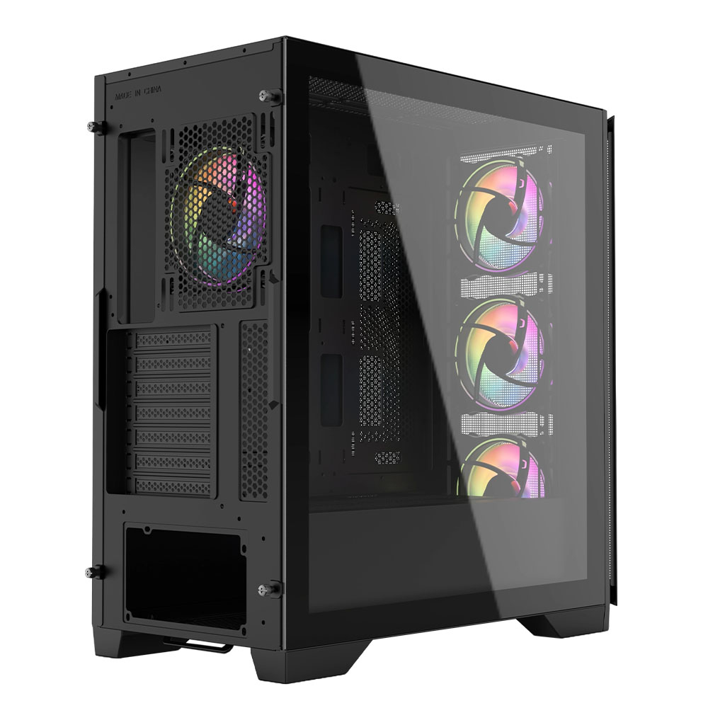 VIDA AQUILON-BLK computer case Black – image 2
