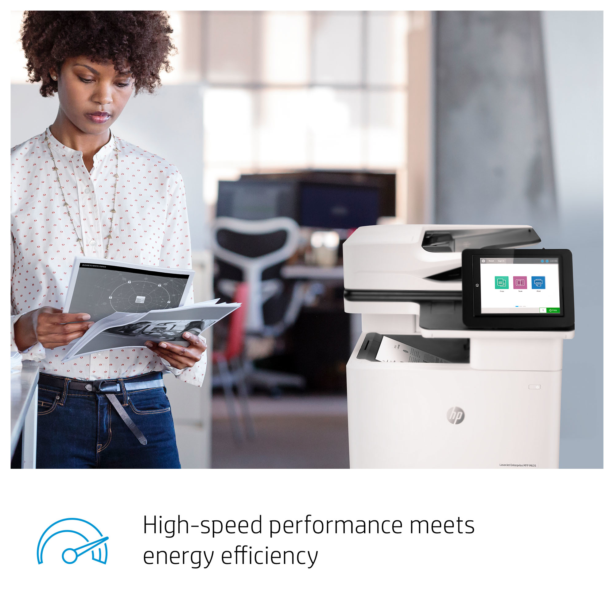 HP LaserJet Enterprise MFP M635fht – image 8