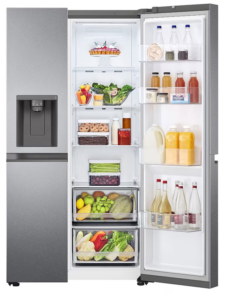 LG GSLV50DSXE side-by-side refrigerator Freestanding – image 9