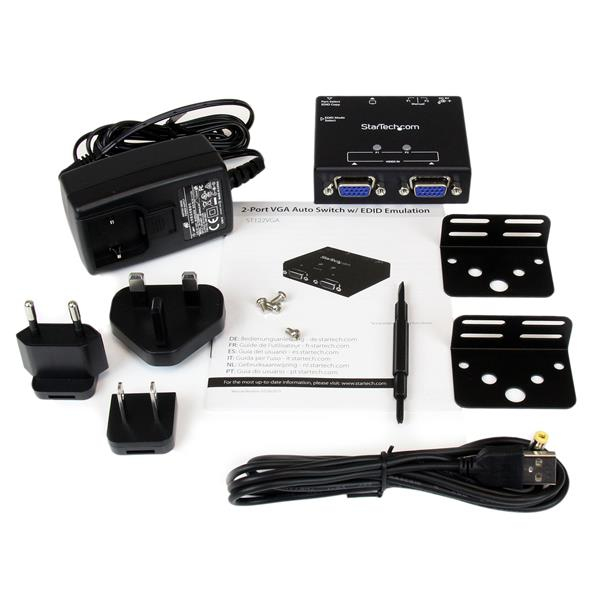 StarTech.com 2-Port VGA Auto Switch Box with Priority Switching and EDID Copy – image 6