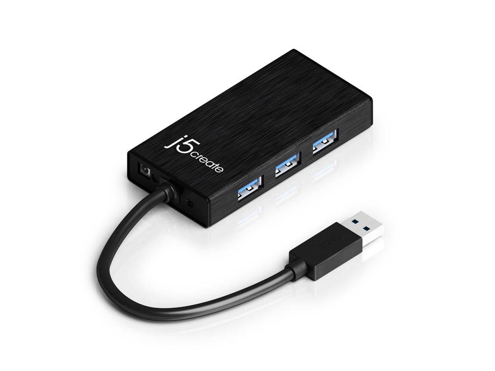 j5create JUH450 laptop dock/port replicator Black – image 3