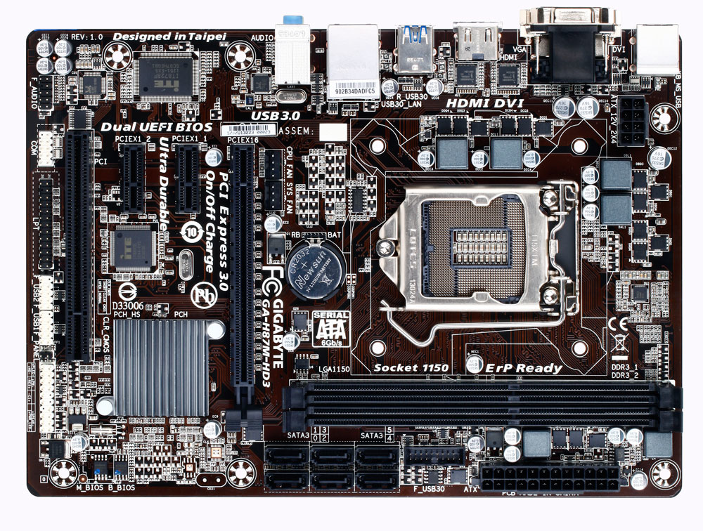 GIGABYTE GA-H87M-HD3 motherboard Intel® H87 LGA 1150 (Socket H3) micro ATX – image 2