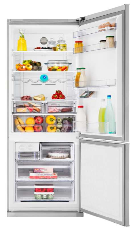 Beko CN148230X fridge-freezer Freestanding – image 2