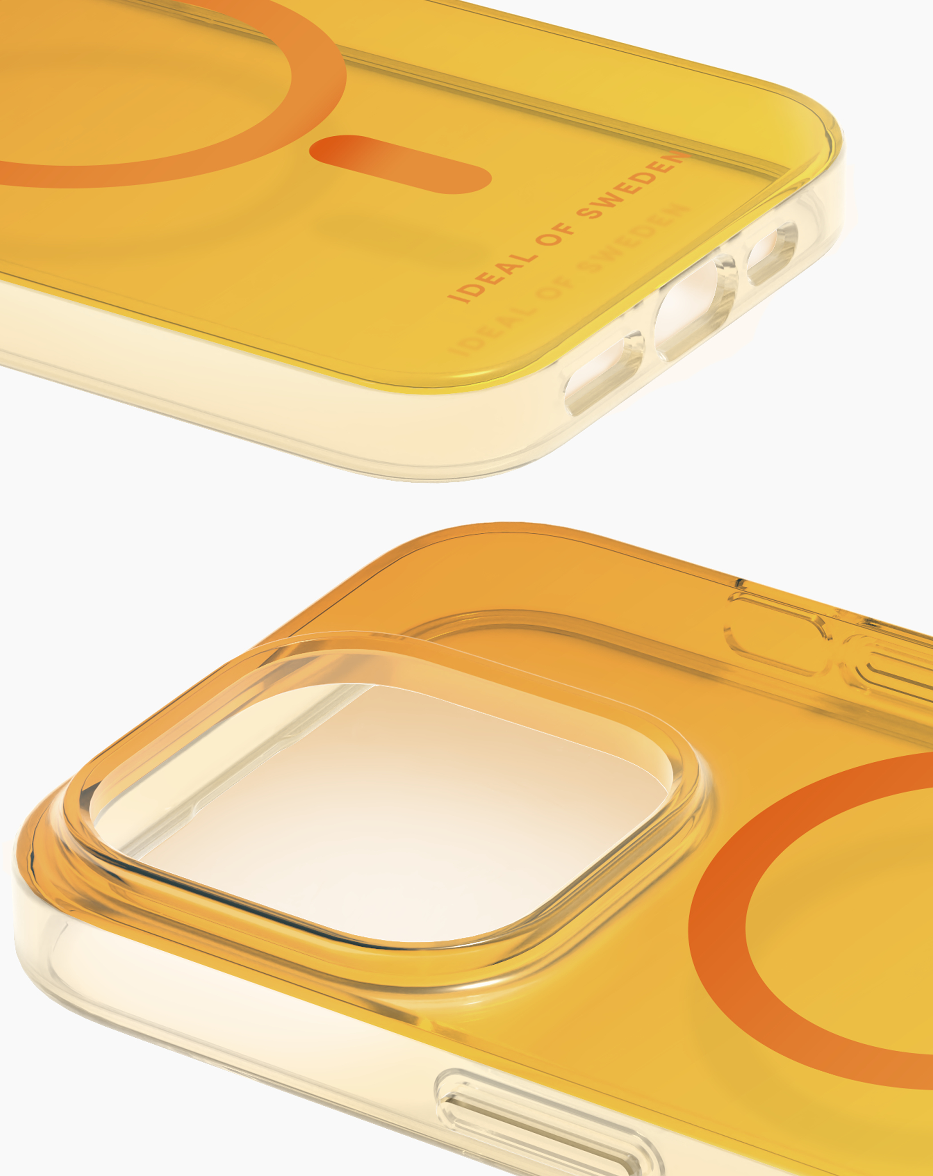 iDeal of Sweden Clear Case MagSafe iPhone 14 Pro Max Orange Spritz – image 3