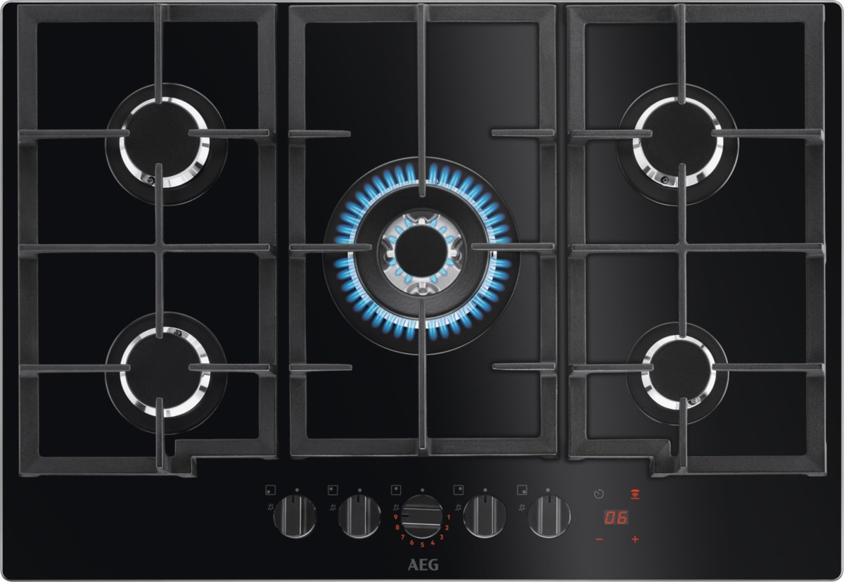 AEG HKB75450NB Black Built-in