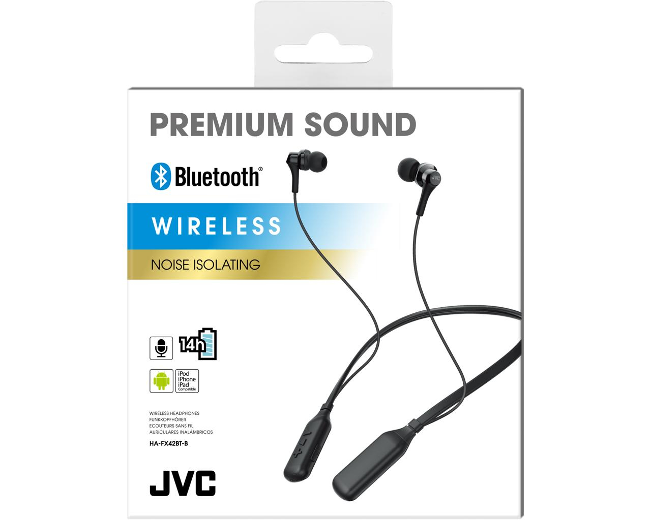 JVC HA-FX42BT-BE Wireless neck band headphones – image 3