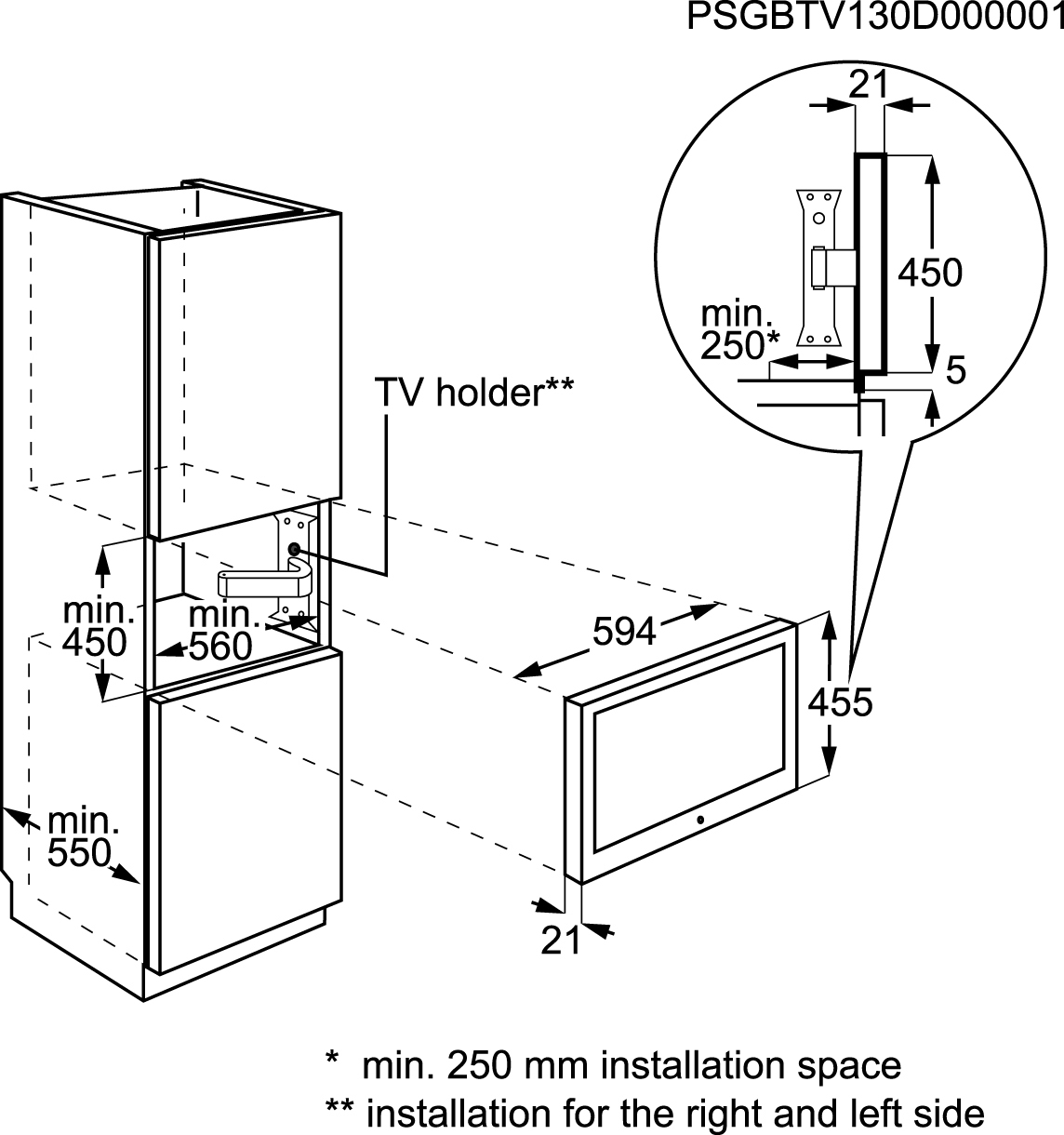 Electrolux ETV4500AX 55.9 cm (22") Stainless steel – image 2