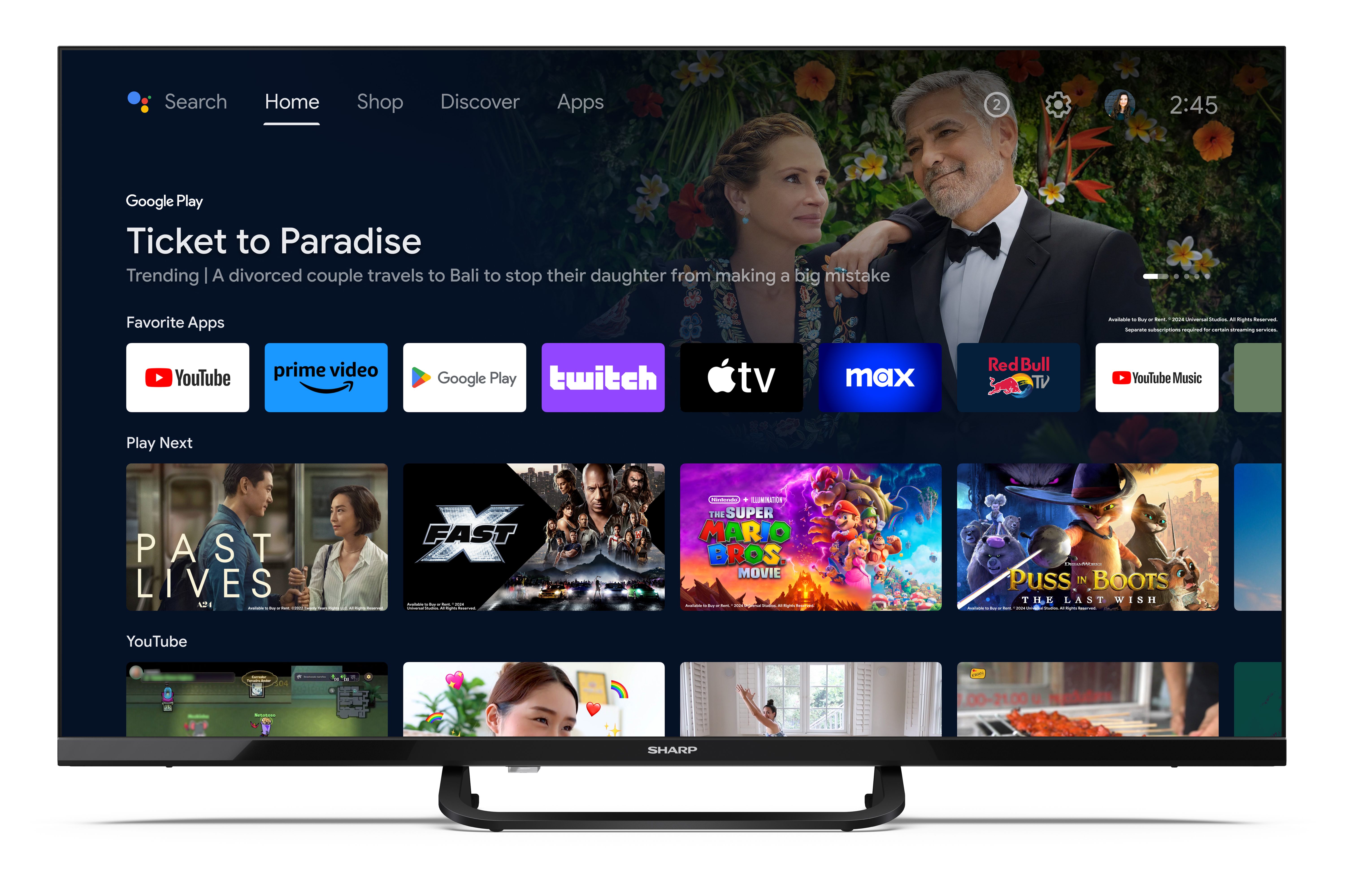 TV Full HD Android Sharp 32FH9EA — photo 10