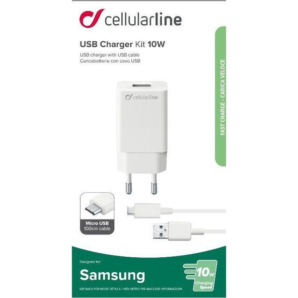 Cellularline 39224 mobile device charger Mobile phone, Smartphone, Tablet White AC Indoor – image 3