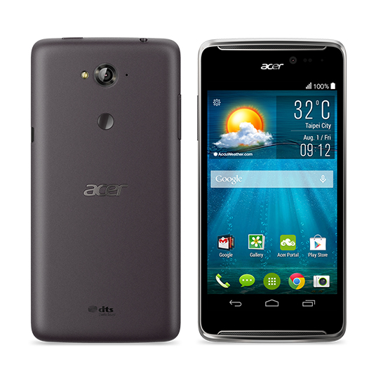 Acer Liquid E600 12.7 cm (5") Android 4.4 3G 2 GB Black, Grey