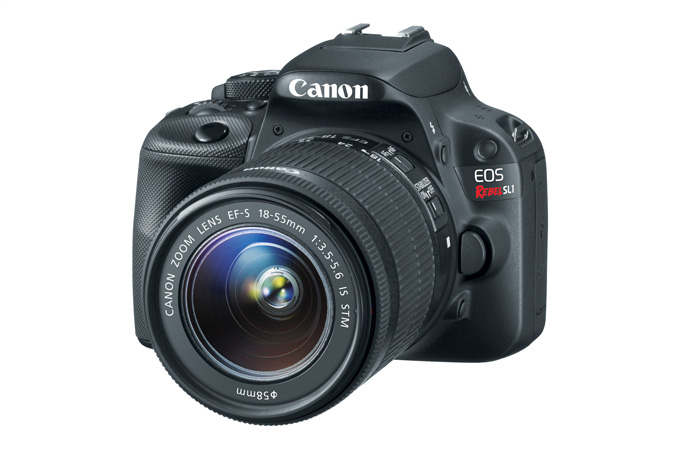 Canon SL1 + 18-55 IS STM & 55-250 IS STM