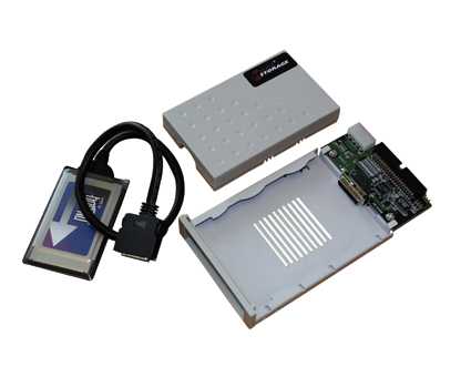 CoreParts Microstorage 20 GB external Hard drive PCMCIA Solution