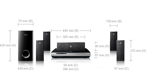 Samsung HT-BD2E home cinema system – image 2