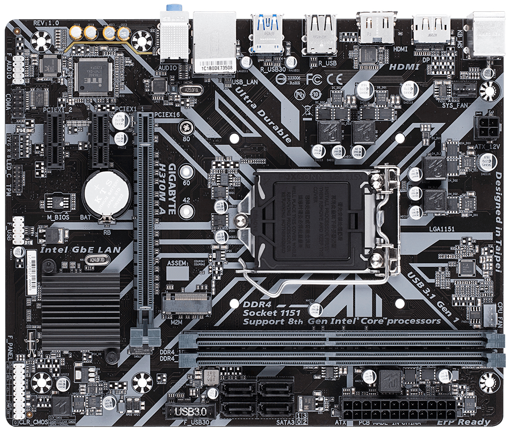 GIGABYTE H310M A – image 3
