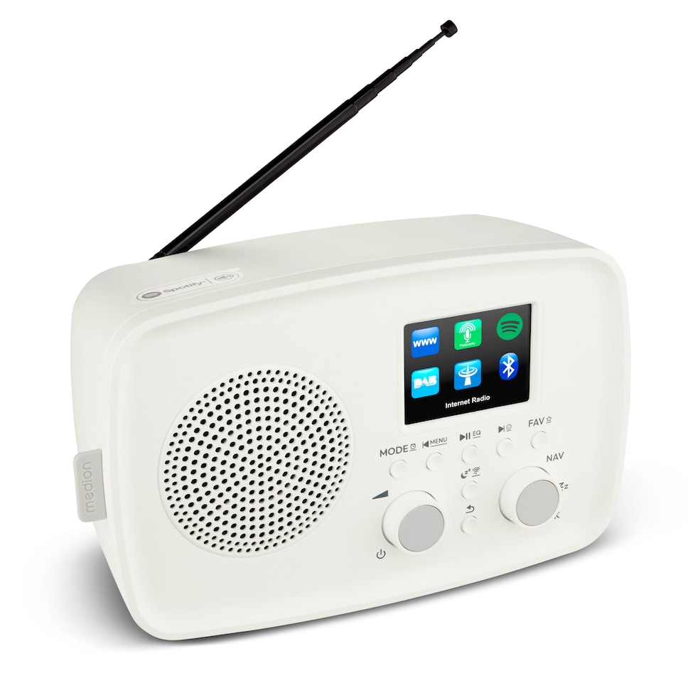MEDION 50078821 radio Internet White