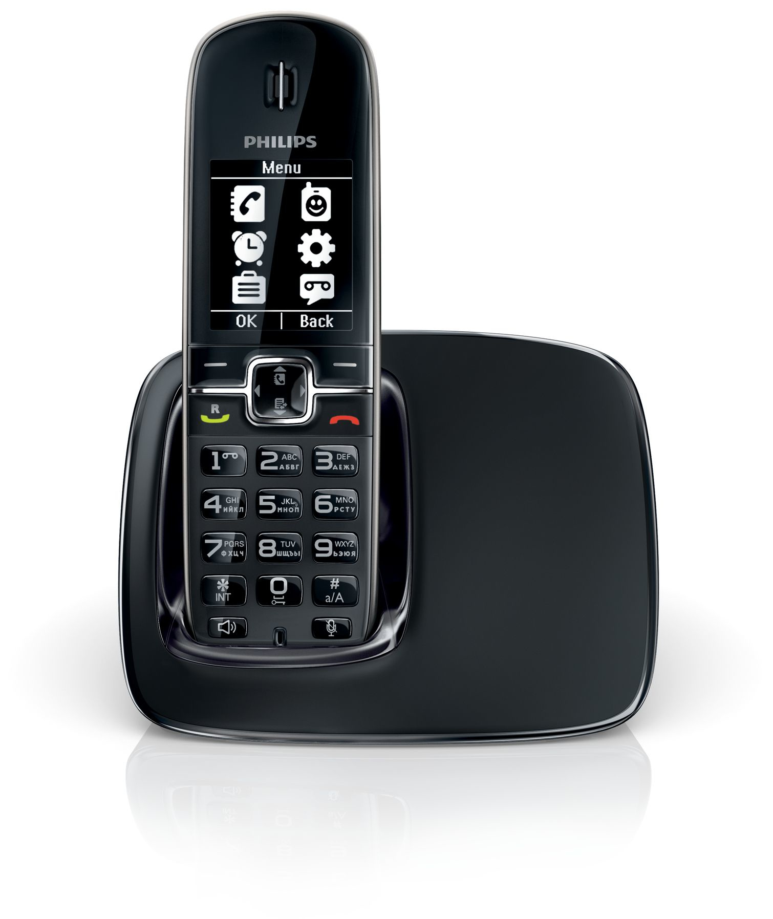 Philips BeNear CD4901B/51 telephone DECT telephone Caller ID Black – image 2